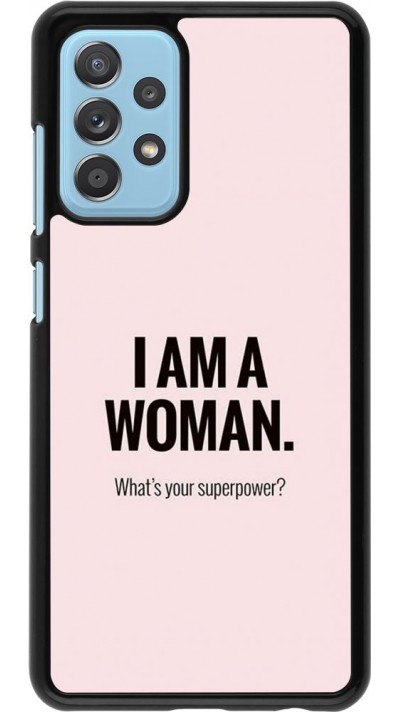 Coque Samsung Galaxy A52 5G - I am a woman