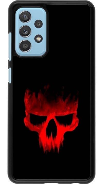 Samsung Galaxy A52 Case Hülle - Halloween 2023 scary skull