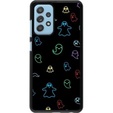 Coque Samsung Galaxy A52 - Halloween 2024 colorful ghosts
