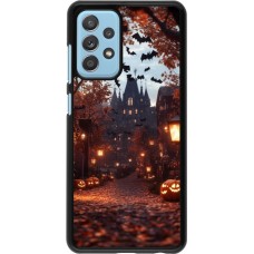 Samsung Galaxy A52 Case Hülle - Halloween 2025 Haunted house