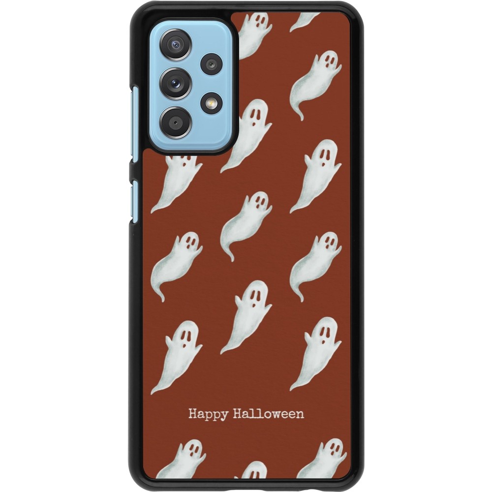 Coque Samsung Galaxy A52 - Halloween 2025 Pattern of ghosts
