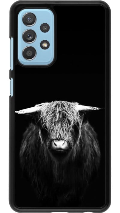 Samsung Galaxy A52 Case Hülle - Highland calf black