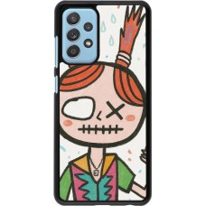 Coque Samsung Galaxy A52 - Little Girl Sketch