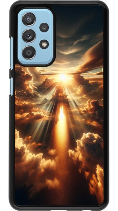 Samsung Galaxy A52 Case Hülle - Himmelsleuchten Zenit