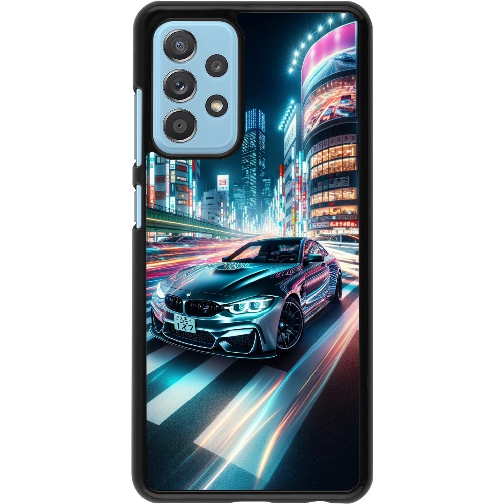 Samsung Galaxy A52 Case Hülle - BMW M4 Tokio Nacht