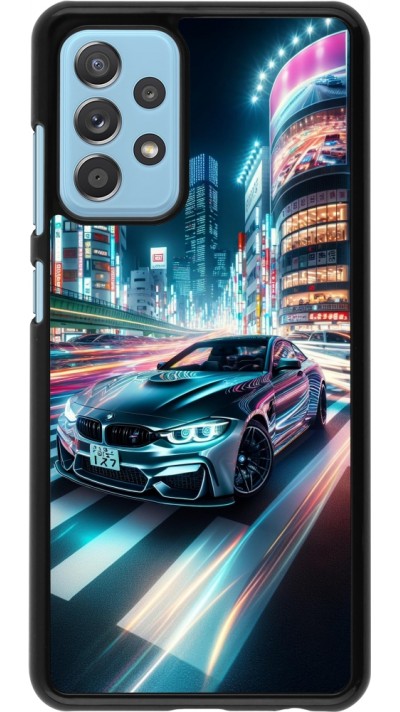 Samsung Galaxy A52 Case Hülle - BMW M4 Tokio Nacht