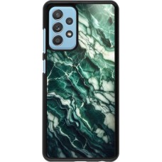 Coque Samsung Galaxy A52 - Marbre vert majestueux