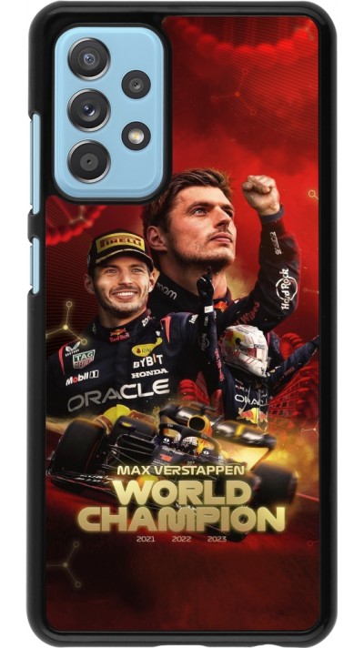 Samsung Galaxy A52 Case Hülle - Max Verstappen Champion 2023