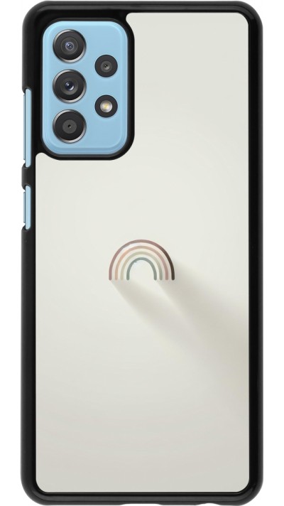 Samsung Galaxy A52 Case Hülle - Mini Regenbogen Minimal