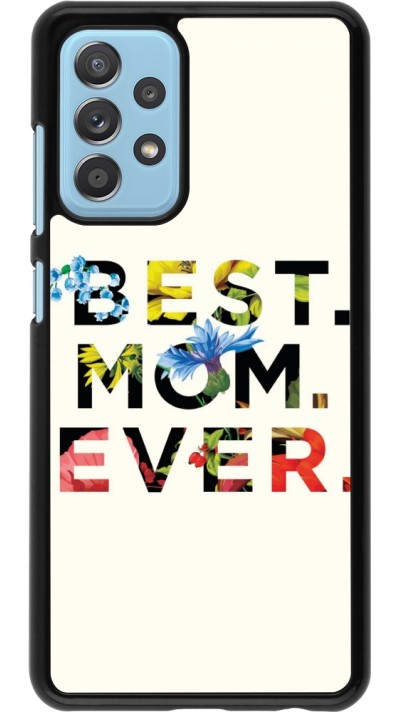 Samsung Galaxy A52 Case Hülle - Mom 2023 best Mom ever flowers