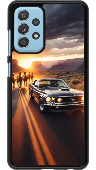 Samsung Galaxy A52 Case Hülle - Mustang 69 Grand Canyon