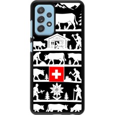 Coque Samsung Galaxy A52 - Poya Suisse 1 noir
