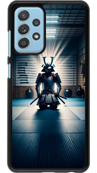 Samsung Galaxy A52 Case Hülle - Samurai im Gebet