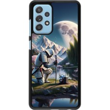 Coque Samsung Galaxy A52 - Samurai Katana Lune