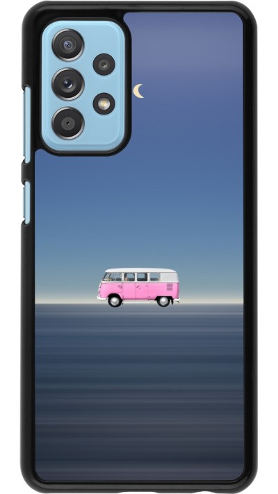 Samsung Galaxy A52 Case Hülle - Spring 23 pink bus