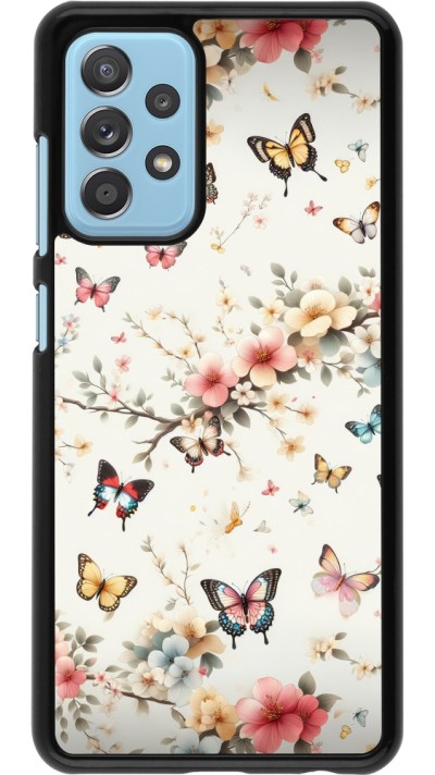 Coque Samsung Galaxy A52 - Spring 25 Papillons Légers