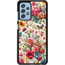 Samsung Galaxy A52 Case Hülle - Spring 25 fruehling bluetend