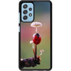 Samsung Galaxy A52 Case Hülle - Ladybird on a mushroom Spring 2026