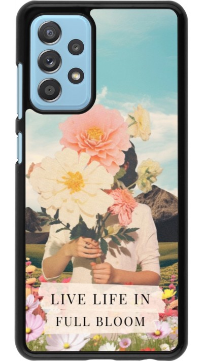 Samsung Galaxy A52 Case Hülle - Live life in full moon Spring 2026