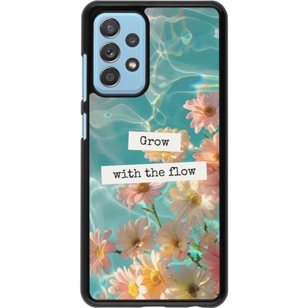 Samsung Galaxy A52 Case Hülle - Summer 2025 Grow with the flow
