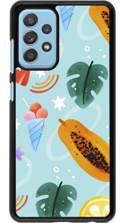 Coque Samsung Galaxy A52 - Summer 2025 Pattern papaya