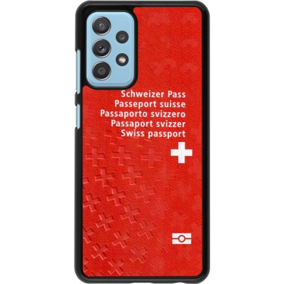 Samsung Galaxy A52 Case Hülle - Swiss Passport