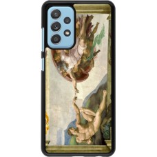 Samsung Galaxy A52 Case Hülle - Kunstbild - Die Erschaffung Adams - Michelangelo