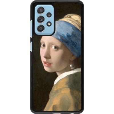 Coque Samsung Galaxy A52 - Tableau art - La Jeune fille à la perle - Johannes Vermeer