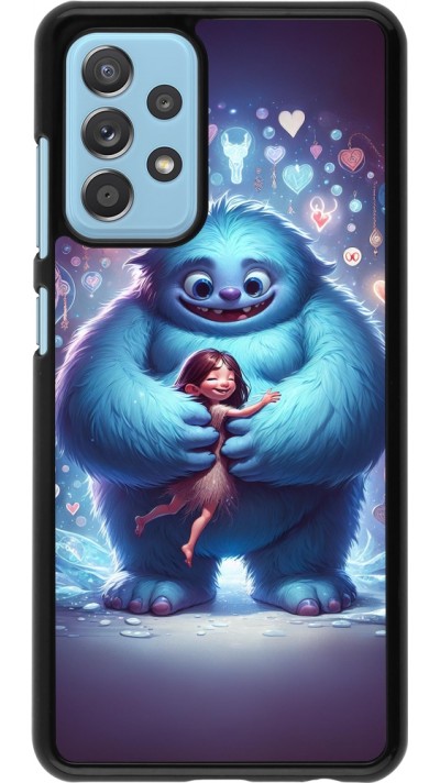 Samsung Galaxy A52 Case Hülle - Valentin 2024 Flauschige Liebe
