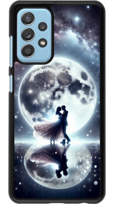 Samsung Galaxy A52 Case Hülle - Valentin 2024 Liebe unter dem Mond