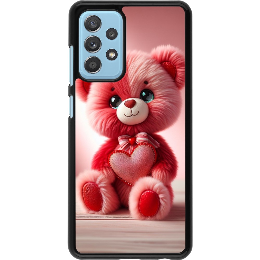 Coque Samsung Galaxy A52 - Valentine 2024 Ourson rose