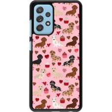 Samsung Galaxy A52 Case Hülle - Valentine 2024 puppy love