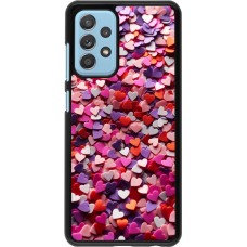 Samsung Galaxy A52 Case Hülle - Valentin 2025 Konfetti