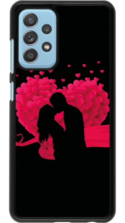 Coque Samsung Galaxy A52 - Valentine 2023 passionate kiss