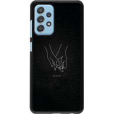 Coque Samsung Galaxy A52 - Valentine 2023 hands forever