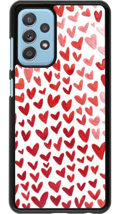 Coque Samsung Galaxy A52 - Valentine 2023 multiple red hearts