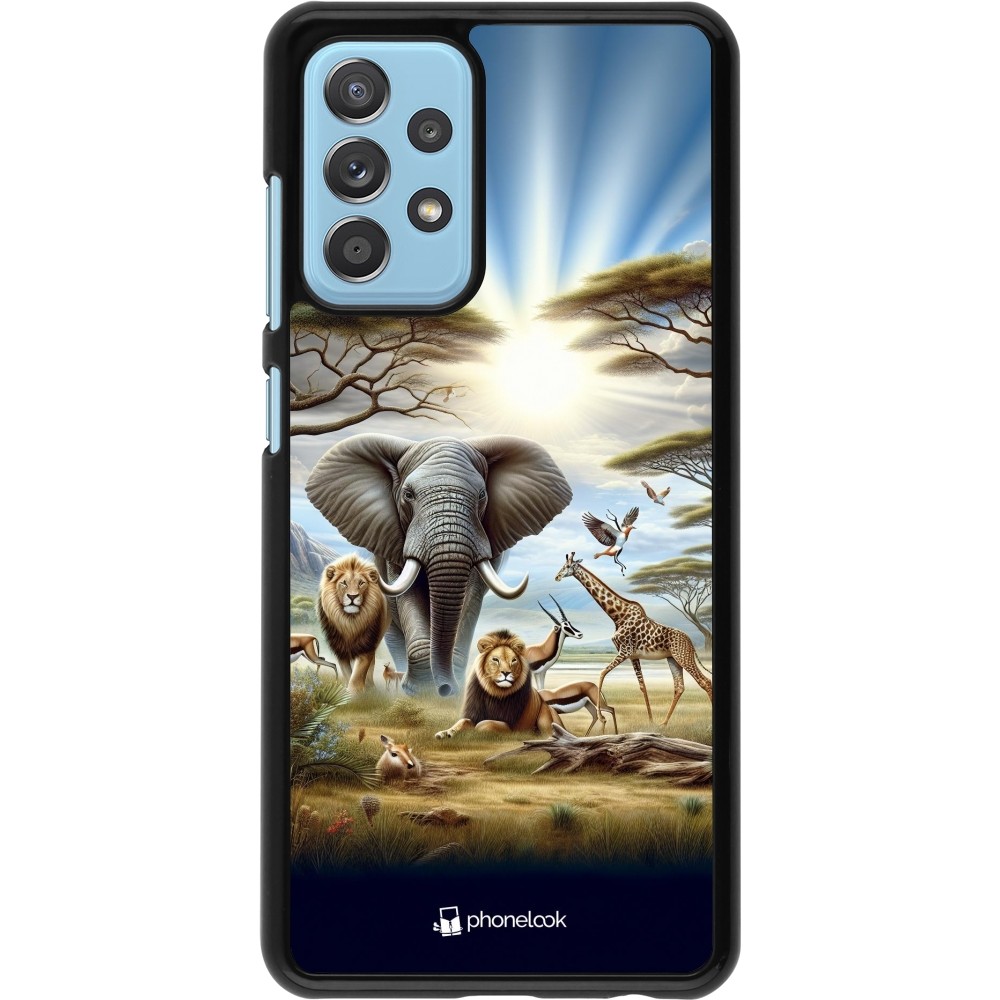 Coque Samsung Galaxy A52 - Vie sauvage africaine