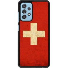 Hülle Samsung Galaxy A52 5G - Vintage Flag SWISS