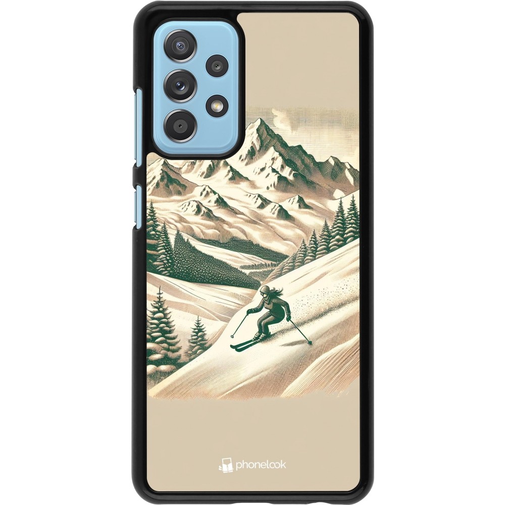 Samsung Galaxy A52 Case Hülle - Vintage Skiberg