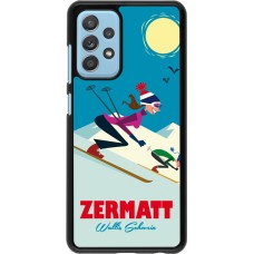 Coque Samsung Galaxy A52 - Zermatt Ski Downhill