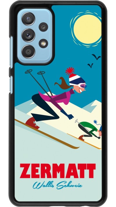 Coque Samsung Galaxy A52 - Zermatt Ski Downhill
