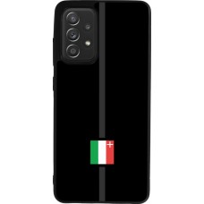 Samsung Galaxy A52 Case Hülle - Silikon schwarz Kanton NE schwarz