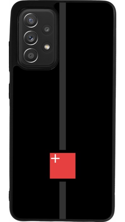 Samsung Galaxy A52 Case Hülle - Silikon schwarz Kanton SZ schwarz