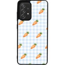 Samsung Galaxy A52 Case Hülle - Silikon schwarz Easter 2026 Pattern carrots