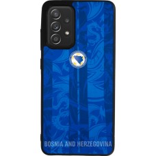 Samsung Galaxy A52 Case Hülle - Silikon schwarz Bosnien und Herzegowina 2026 personalisierbares Fussballtrikot