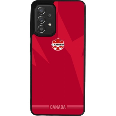 Samsung Galaxy A52 Case Hülle - Silikon schwarz Kanada 2026 personalisierbares Fussballtrikot