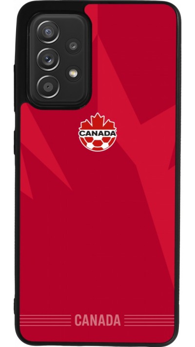 Samsung Galaxy A52 Case Hülle - Silikon schwarz Kanada 2026 personalisierbares Fussballtrikot