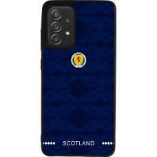 Coque Samsung Galaxy A52 - Silicone rigide noir Maillot de football Ecosse 2026 personnalisable