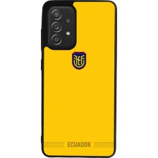 Samsung Galaxy A52 Case Hülle - Silikon schwarz Ecuador 2026 personalisierbares Fussballtrikot