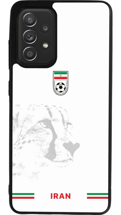Samsung Galaxy A52 Case Hülle - Silikon schwarz Iran 2026 personalisierbares Fussballtrikot